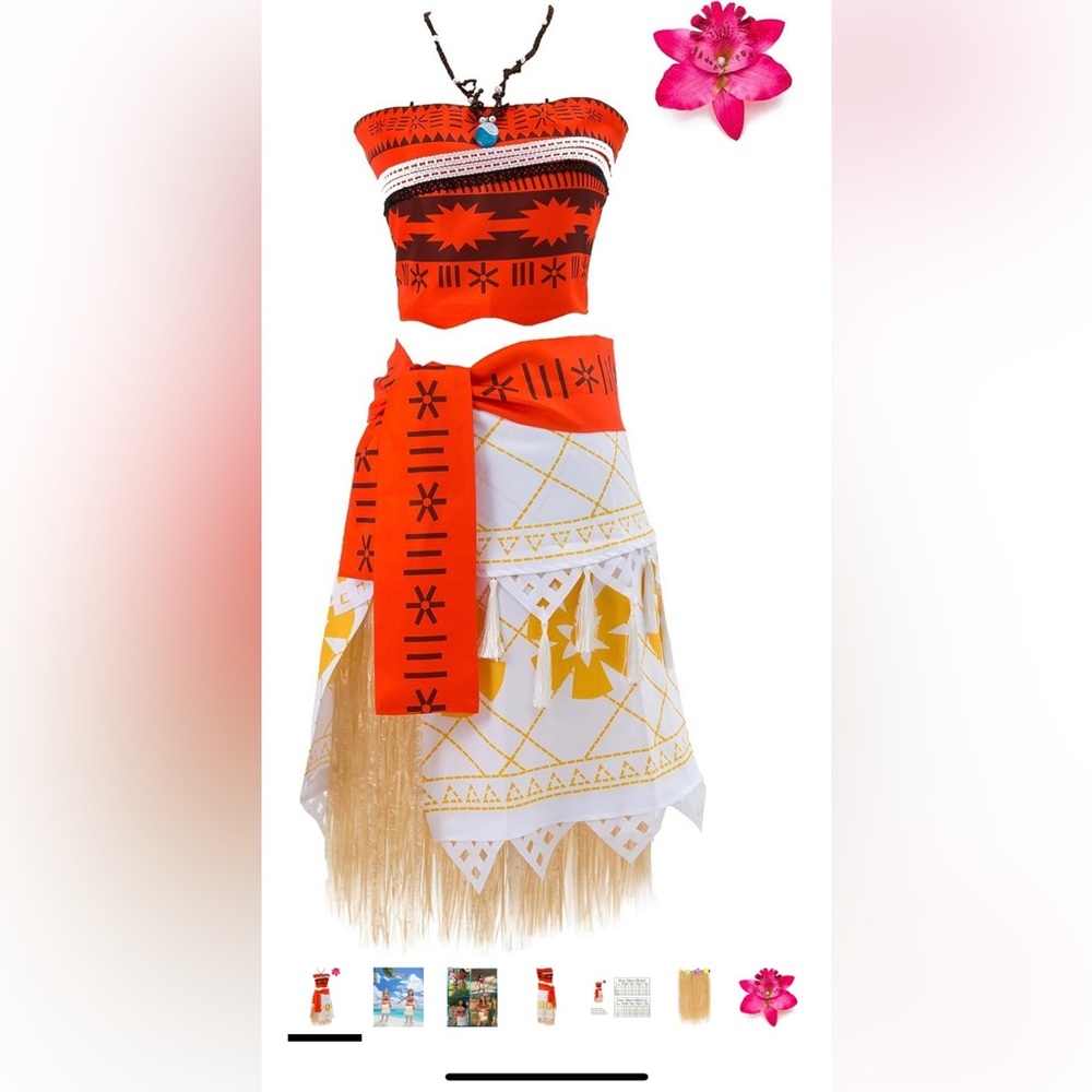 Moana costume - unused still in bag.